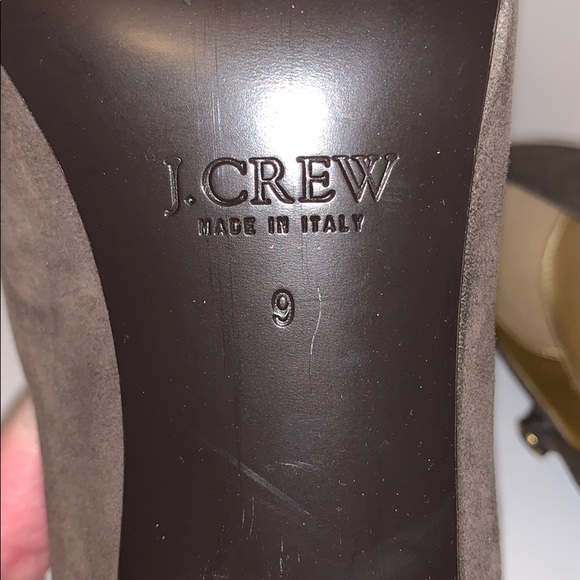 J Crew brown suede heels - Picture 6 of 6